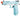 G&G GPM1911 CP Gas Blowback Airsoft Pistol w/ Hard Case Macaron Blue