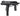 KWA KMP9 Gas Blowback Airsoft Submachine Gun Black w/ Rail / Low Power