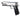 Cybergun Colt Licensed 1911 Airsoft Gas Blowback Pistol Silver / Government / CO2