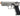 Magnum Research Jericho 941 Baby Desert Eagle Airsoft CO2 Pistol by Cybergun Grey