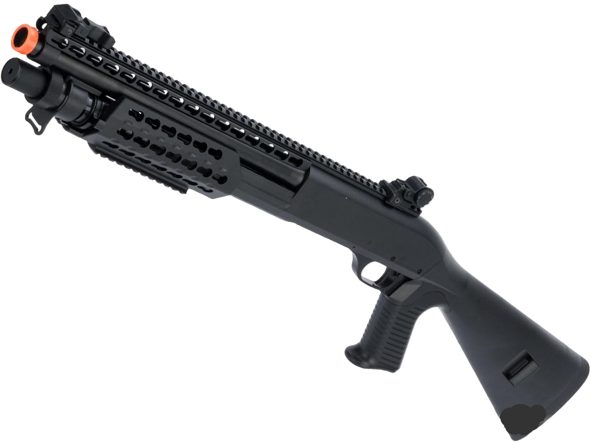 CYMA Sport M3 3-Round Burst Multi-Shot Shell Loading Airsoft Shotgun F ...