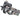 EMG / KRYTAC FN Herstal P90 Airsoft AEG Training Rifle Licensed by Cybergun w/ Custom Cerakote Black Camo / 400 FPS