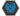 Patch Hex Voltron Blue