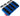SQB PROTON PISTOL MAG POUCH QUAD BLUE