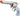 Cybergun Colt Licensed SAA .45 Peacemaker Gas Powered Airsoft Revolver by King Arms Short Barrel / Blue-White Porcelain