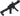 King Arms PDW 9mm SBR Airsoft AEG Rifle Black/Long