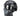 Matrix Iron Face Carbon Steel Mesh "Striker V1" Lower Half Mask Black / Skull
