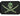 Patch Skull and Swords Glow In The Dark