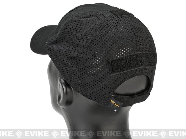 CONDOR TCM TACTICAL MESH CAP BLACK – Tac City Airsoft